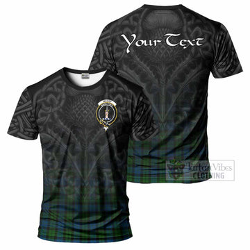 McCoy Tartan T-Shirt with Family Crest Celtic Thistle Vibes - Tartan Vibes Clothing