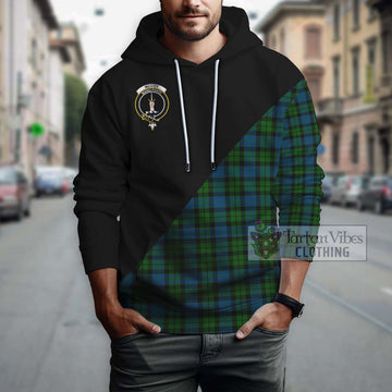 McCoy Tartan Hoodie with Family Crest and Military Logo Style - Tartan Vibes Clothing