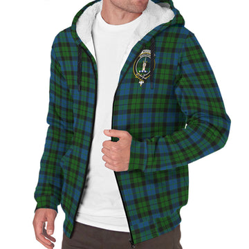 McCoy Tartan Sherpa Hoodie with Family Crest