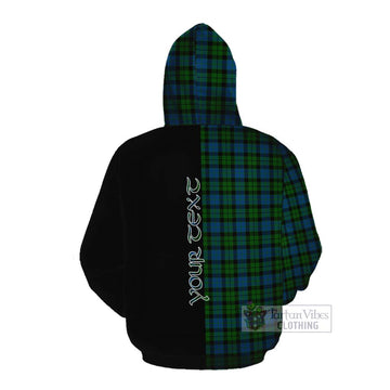 McCoy Tartan Cotton Hoodie with Family Crest and Half Of Me Style Pullover Hoodie - Tartan Vibes Clothing