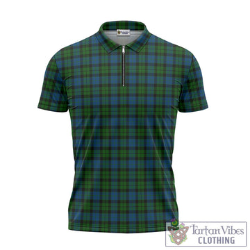 McCoy Tartan Zipper Polo Shirt - Tartan Vibes Clothing