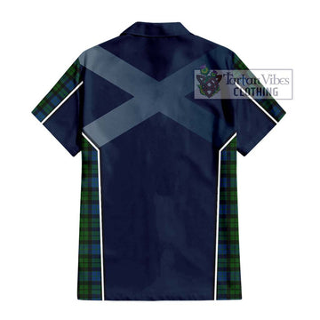 McCoy Tartan Hawaiian Shirt with Family Crest and Lion Rampant Vibes Sport Style - Tartan Vibes Clothing