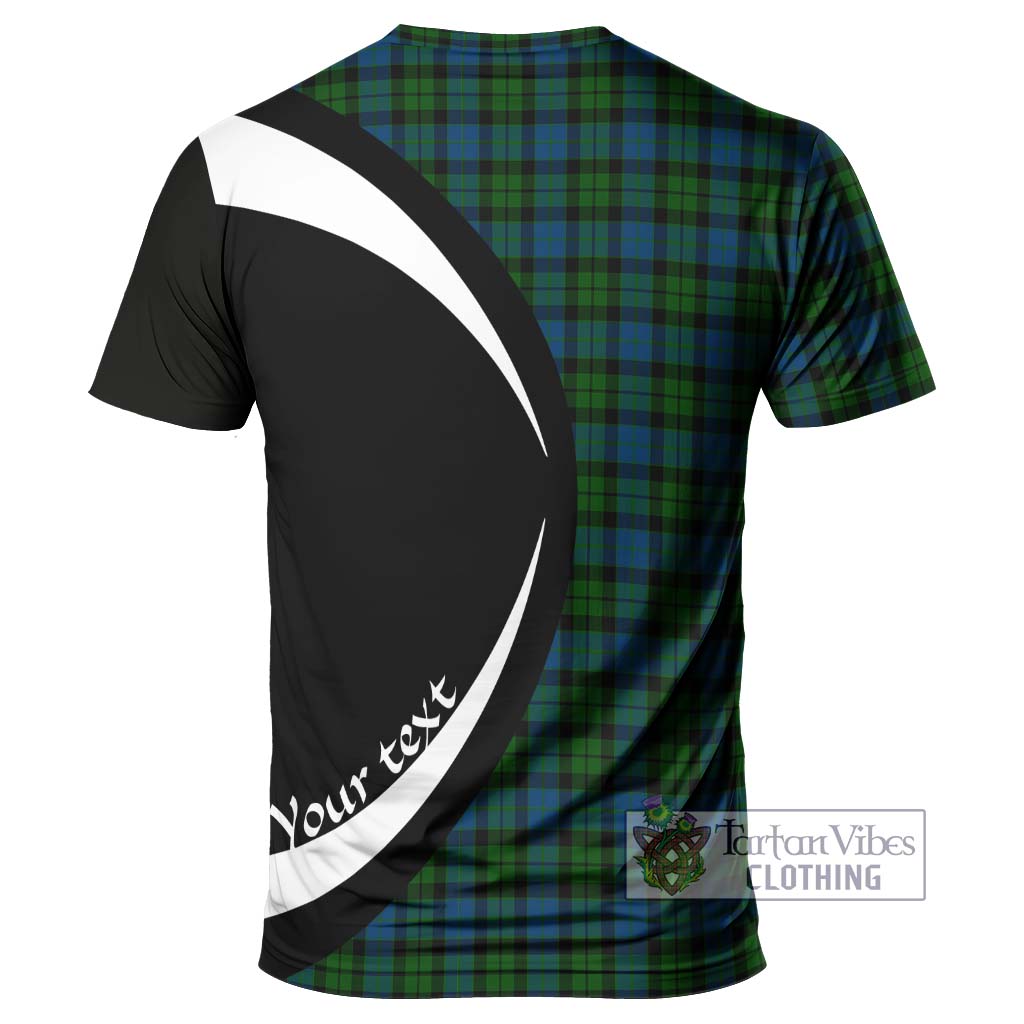 McCoy Tartan T-Shirt with Family Crest Circle Style - Tartan Vibes Clothing
