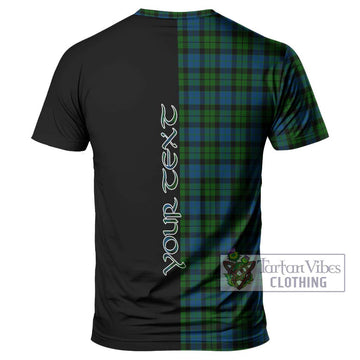 McCoy Tartan T-Shirt with Family Crest and Half Of Me Style - Tartan Vibes Clothing