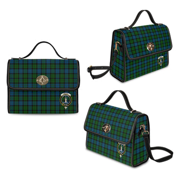 mccoy-tartan-leather-strap-waterproof-canvas-bag-with-family-crest