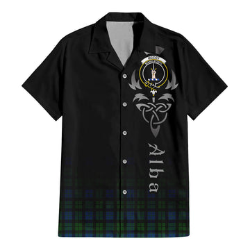 McCoy Tartan Hawaiian Shirt Shirt Featuring Alba Gu Brath Family Crest Celtic Inspired - Tartan Vibes Clothing