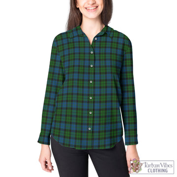 McCoy Tartan Women's Casual Shirt - Tartan Vibes Clothing