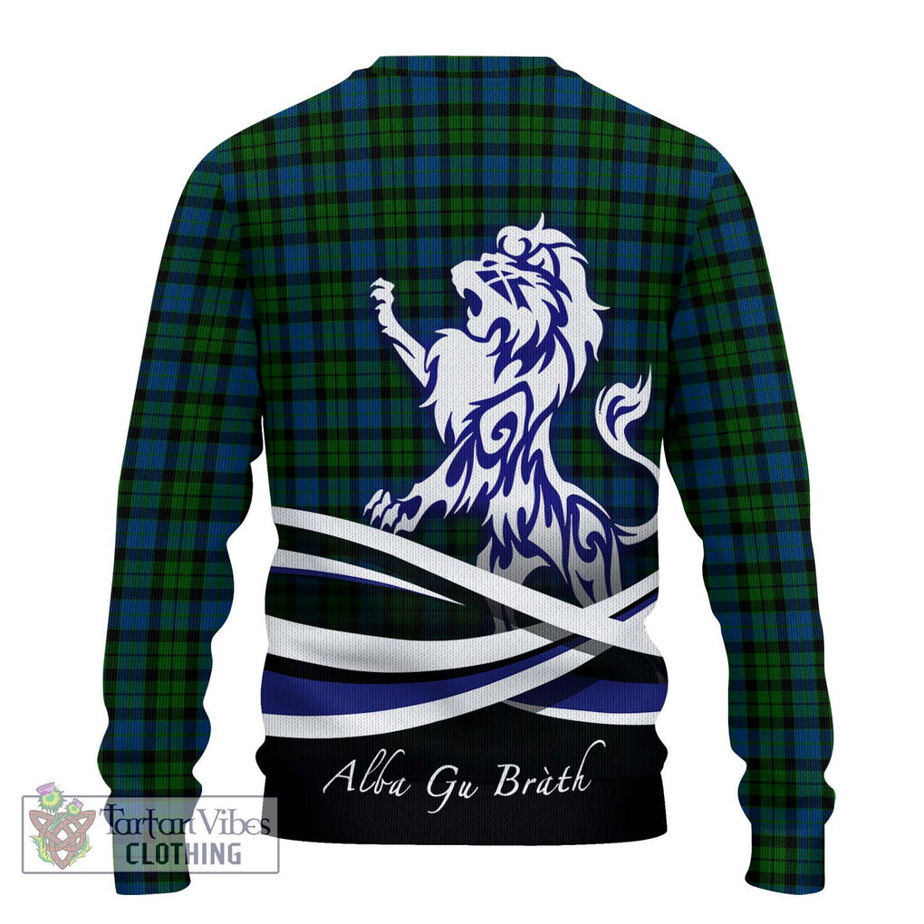 McCoy Tartan Ugly Sweater with Alba Gu Brath Regal Lion Emblem - Tartan Vibes Clothing