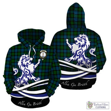 McCoy Tartan Hoodie with Alba Gu Brath Regal Lion Emblem - Tartan Vibes Clothing