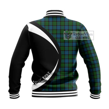 McCoy Tartan Baseball Jacket with Family Crest Circle Style - Tartan Vibes Clothing