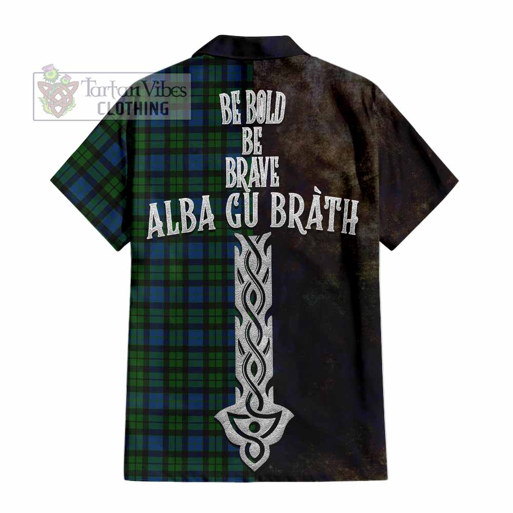 McCoy Tartan Family Crest Hawaiian Shirt Alba Gu Brath Be Brave Lion Ancient Style - Tartan Vibes Clothing