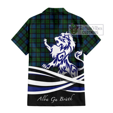 McCoy Tartan Hawaiian Shirt with Alba Gu Brath Regal Lion Emblem - Tartan Vibes Clothing