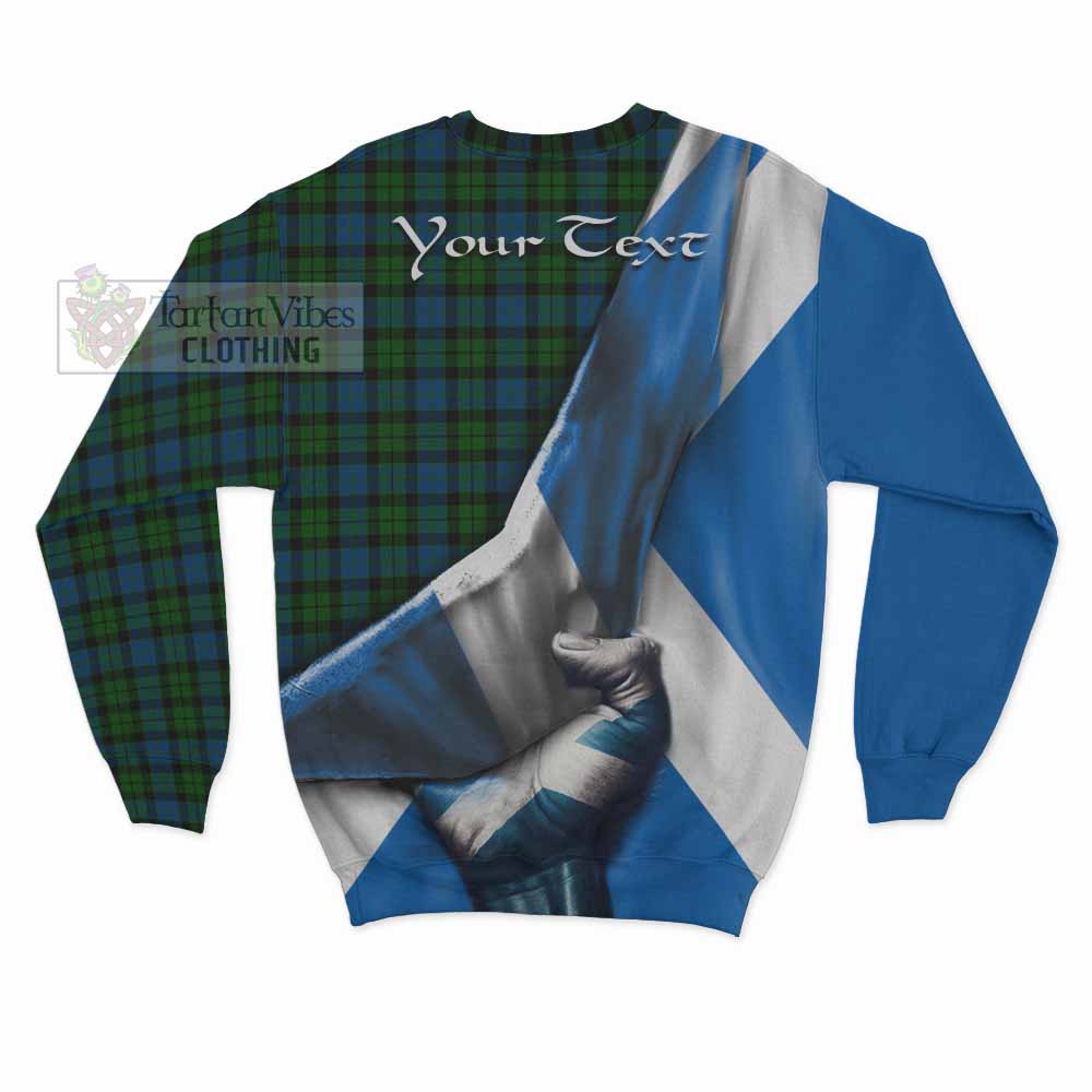 McCoy Tartan Sweatshirt with Family Crest Scotland Patriotic Style - Tartan Vibes Clothing