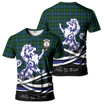 McCoy Tartan T-Shirt with Alba Gu Brath Regal Lion Emblem - Tartan Vibes Clothing