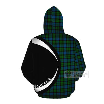 McCoy Tartan Cotton Hoodie with Family Crest Circle Style Pullover Hoodie - Tartan Vibes Clothing
