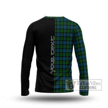 McCoy Tartan Long Sleeve T-Shirt with Family Crest and Half Of Me Style - Tartan Vibes Clothing