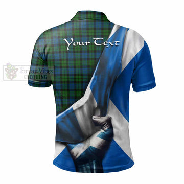 McCoy Tartan Polo Shirt with Family Crest Scotland Patriotic Style - Tartan Vibes Clothing
