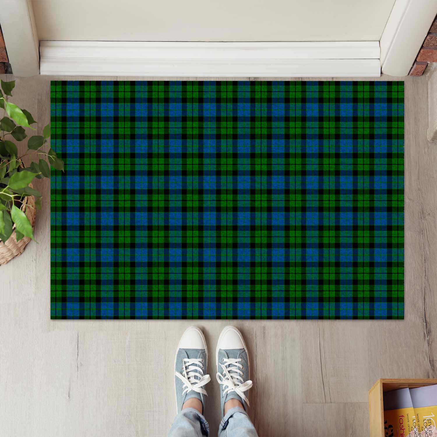 McCoy Tartan Rubber Doormat - Tartan Vibes Clothing