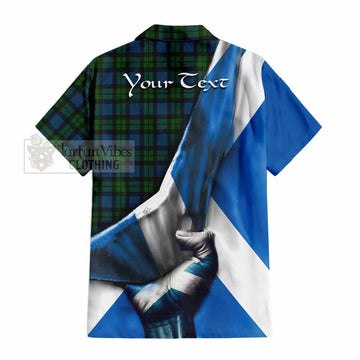 McCoy Tartan Hawaiian Shirt with Family Crest Scotland Patriotic Style - Tartan Vibes Clothing