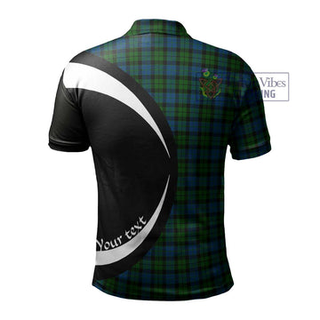McCoy Tartan Men's Polo Shirt with Family Crest Circle Style - Tartan Vibes Clothing