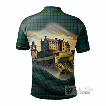 Tartan Vibes Clothing McCoy Tartan Family Crest Polo Shirt with Scottish Ancient Castle Stype