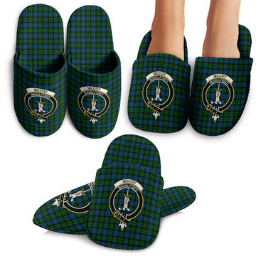 McCoy Tartan Home Slippers with Family Crest