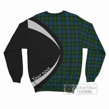 McCoy Tartan Sweatshirt with Family Crest Circle Style - Tartan Vibes Clothing