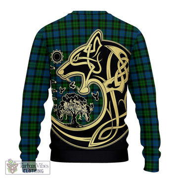 McCoy Tartan Ugly Sweater with Family Crest Celtic Wolf Style - Tartan Vibes Clothing
