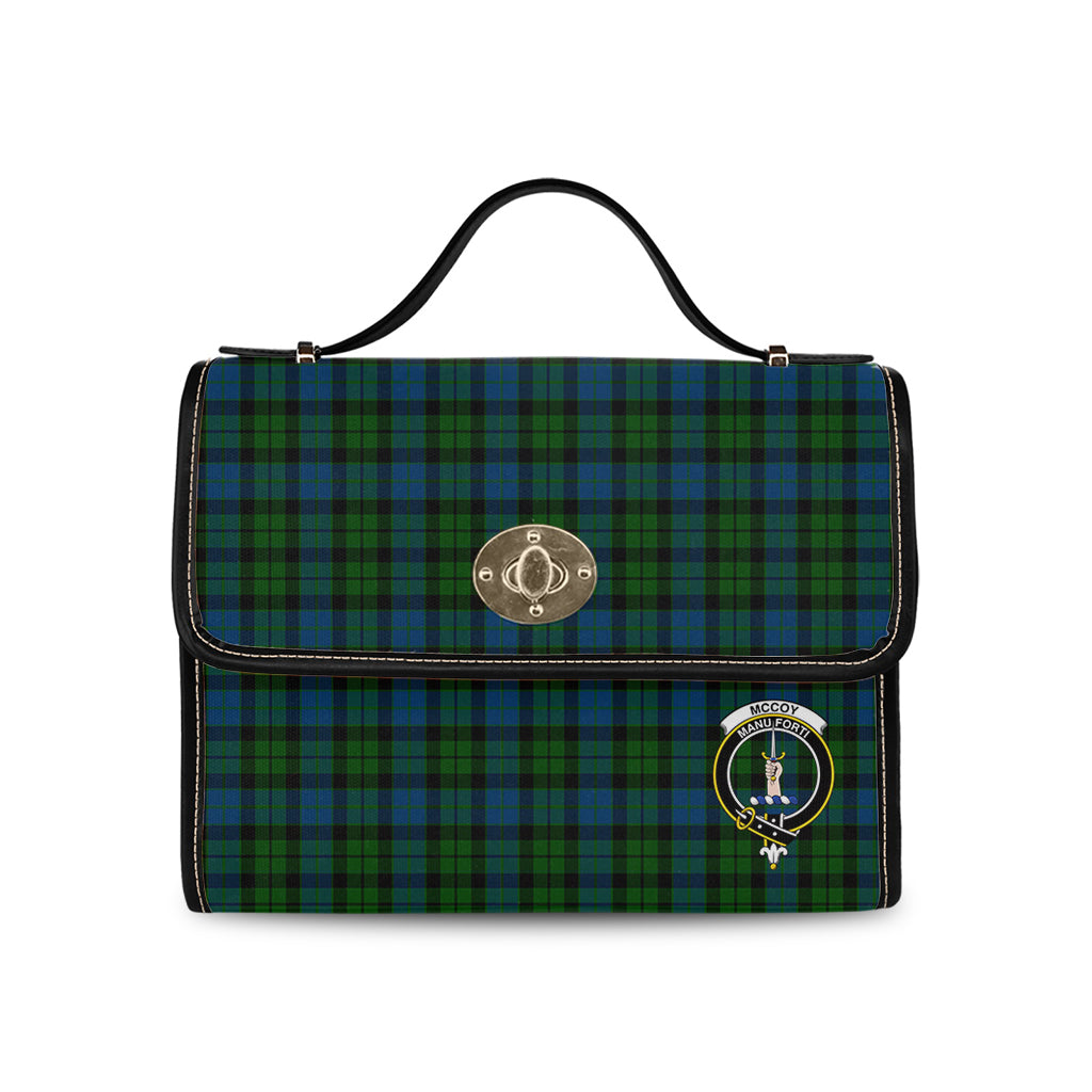 mccoy-tartan-leather-strap-waterproof-canvas-bag-with-family-crest