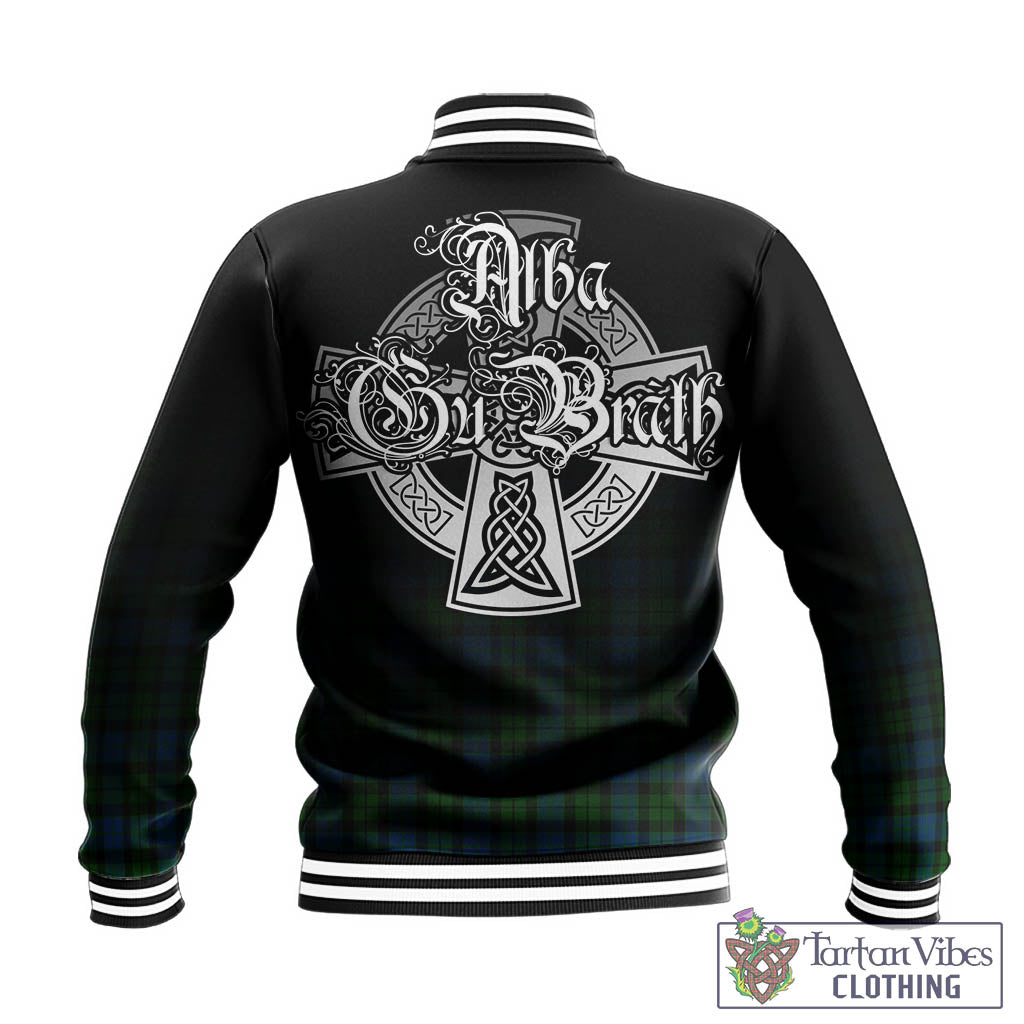 McCoy Tartan Baseball Jacket Featuring Alba Gu Brath Family Crest Celtic Inspired - Tartan Vibes Clothing