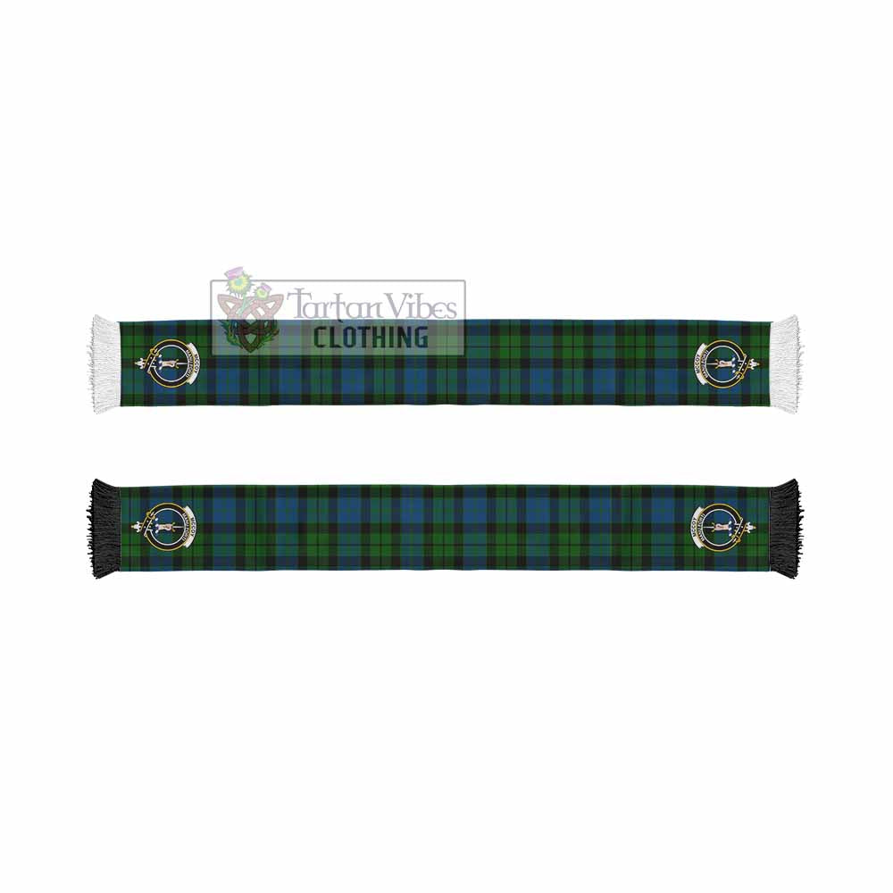 Tartan Vibes Clothing McCoy Tartan Ruffneck Scarf with Family Crest