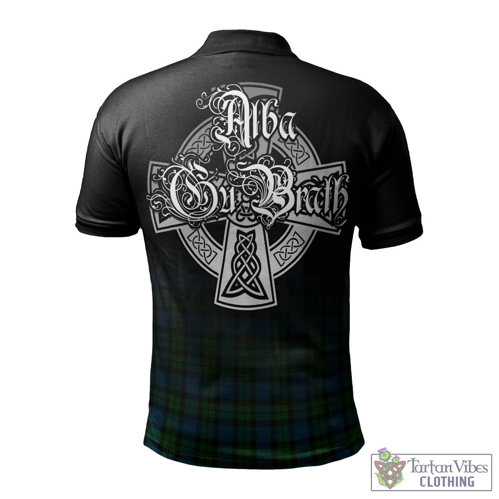Tartan Vibes Clothing McCoy Tartan Polo Shirt Featuring Alba Gu Brath Family Crest Celtic Inspired