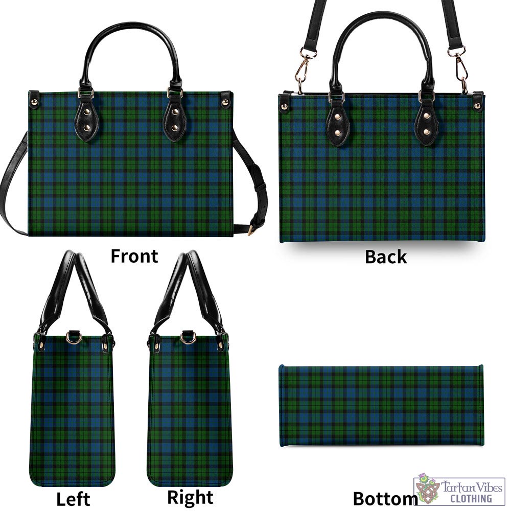 McCoy Tartan Luxury Leather Handbags - Tartan Vibes Clothing