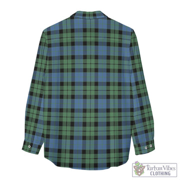 McCoy Ancient Tartan Womens Casual Shirt with Family Crest