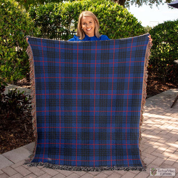 McCoy Blue Tartan Woven Blanket