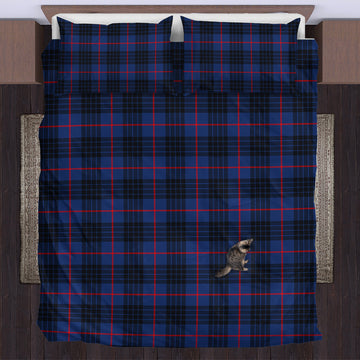 McCoy Blue Tartan Bedding Set