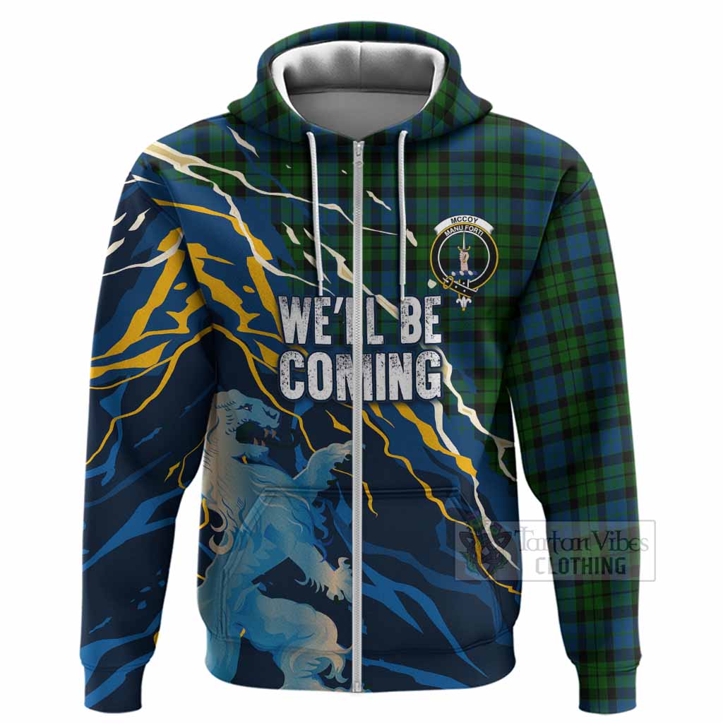 McCoy Scotland Tartan Hoodie WC2026 Football - We'll Be Coming