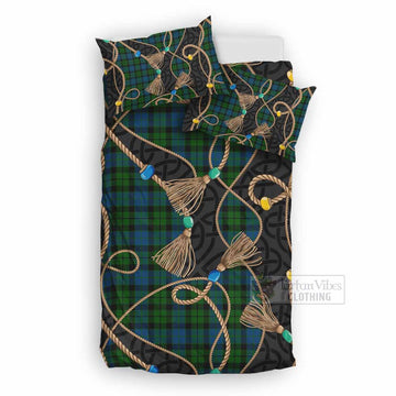 McCoy Scottish Tartan Twisted Ropes Stylized Bedding Set UK Bedding Set UK Double 79*79 inch - Tartan Vibes Clothing