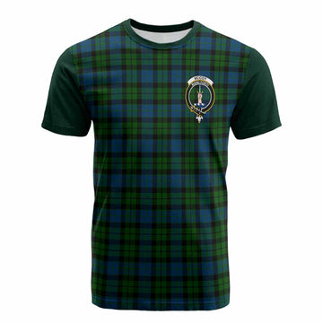 McCoy Tartan Accent Cotton T-shirt with Family Crest