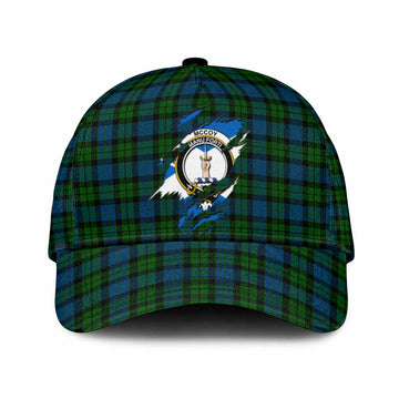 McCoy Tartan Classic Cap with Family Crest In Me Style