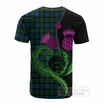 McCoy Tartan Cotton T-shirt Traditional Scottish Thistle