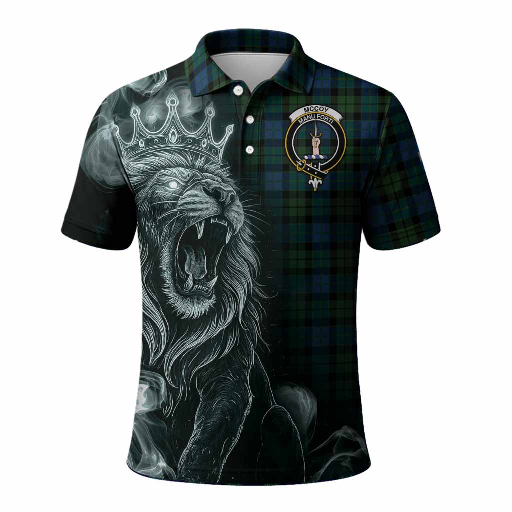 McCoy Tartan Polo Shirt Roaring Lion Heritage