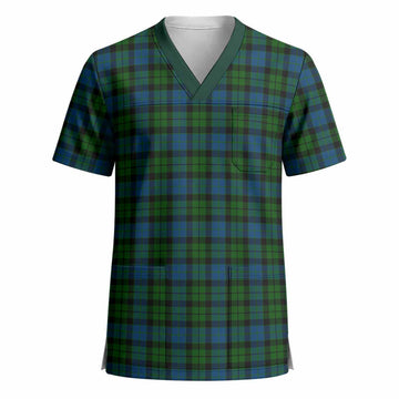 McCoy Tartan Scrub Top - Tartan Vibes Clothing