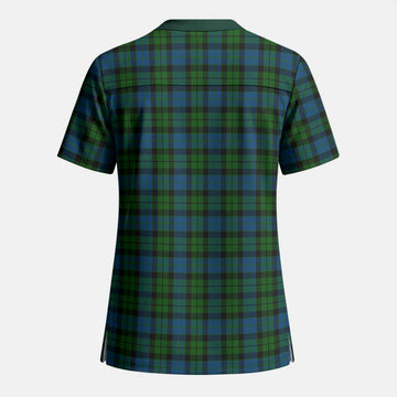 McCoy Tartan Scrub Top - Tartan Vibes Clothing