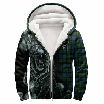 McCoy Tartan Sherpa Hoodie Roaring Lion Heritage