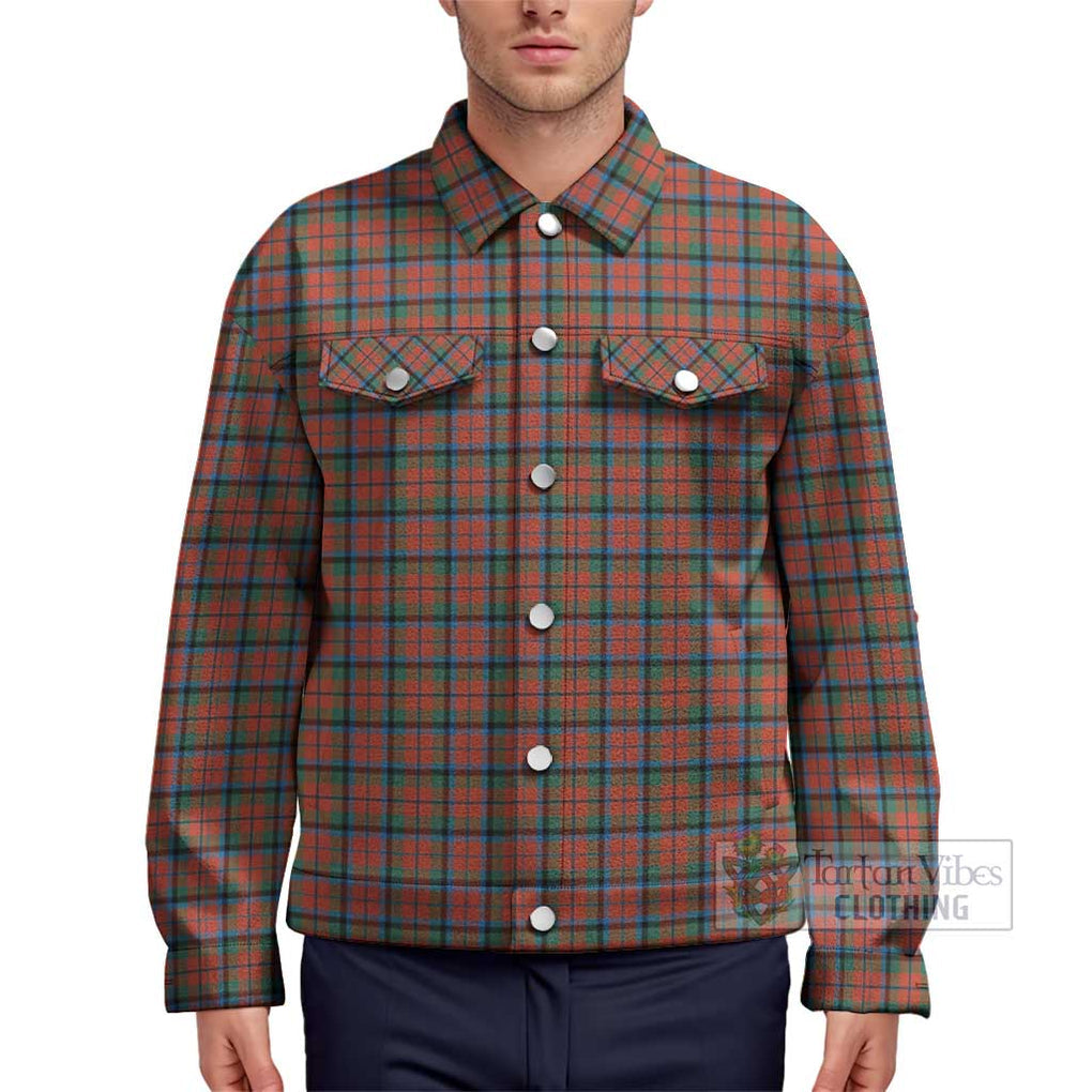 McCracken Ancient Tartan Unisex Lapel Cotton Jacket Unisex - Tartan Vibes Clothing