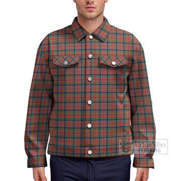 McCracken Ancient Tartan Unisex Lapel Cotton Jacket Unisex - Tartan Vibes Clothing