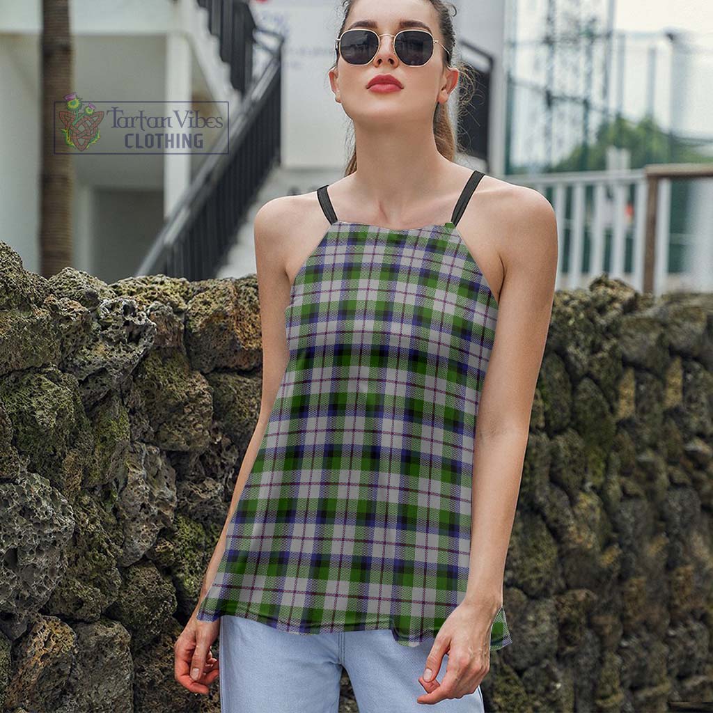 McCracken Dress Tartan Loose Halter Neck Camisole Women - Tartan Vibes Clothing