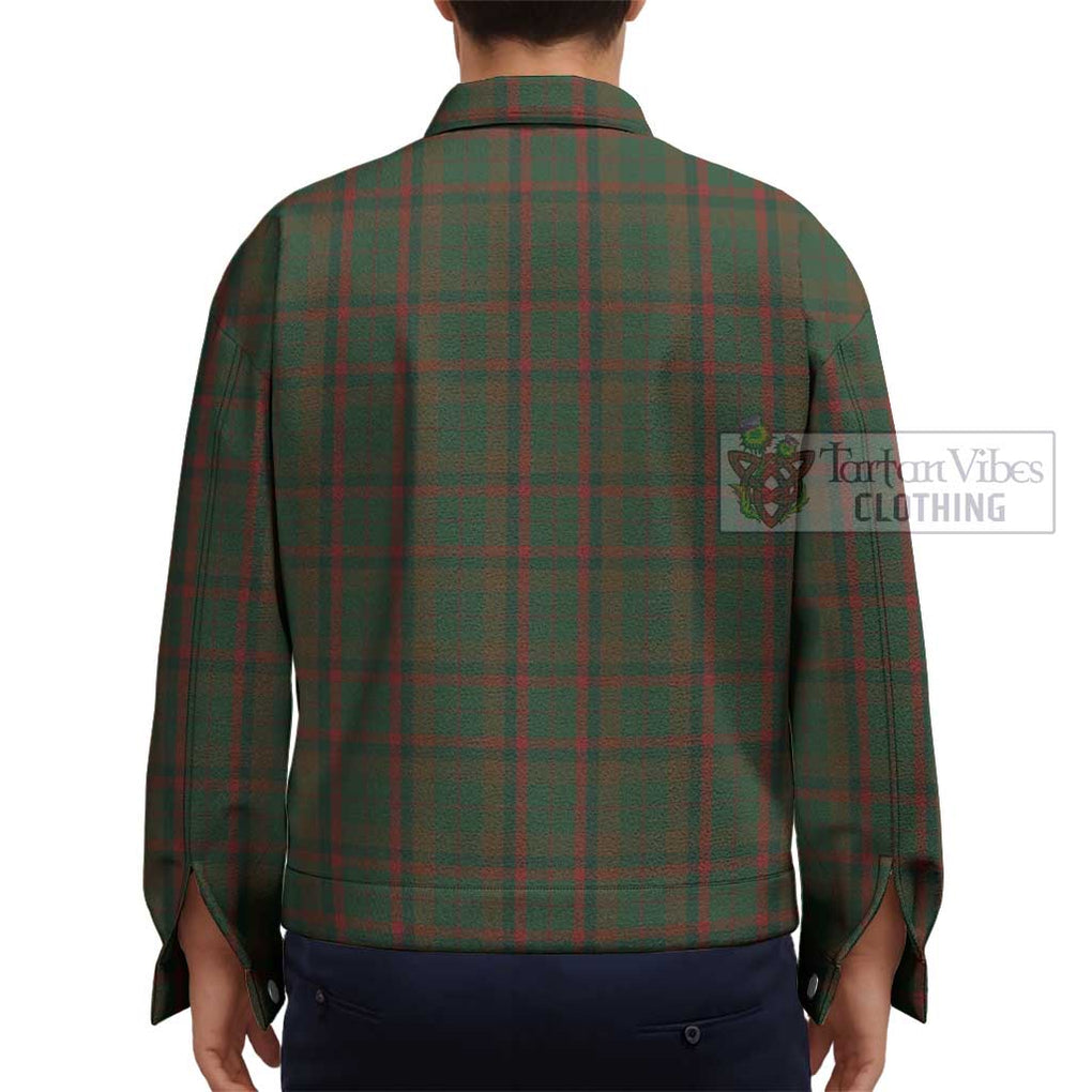 McCracken Hunting Tartan Unisex Lapel Cotton Jacket - Tartan Vibes Clothing