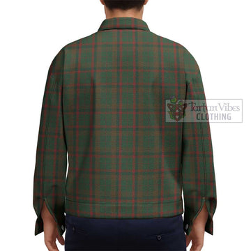 McCracken Hunting Tartan Unisex Lapel Cotton Jacket - Tartan Vibes Clothing